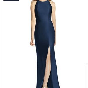 Midnight Dessy BB121 gown. Size 12 altered to fit a size 10.